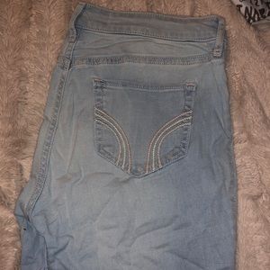 Brand new hollister light wash jeans